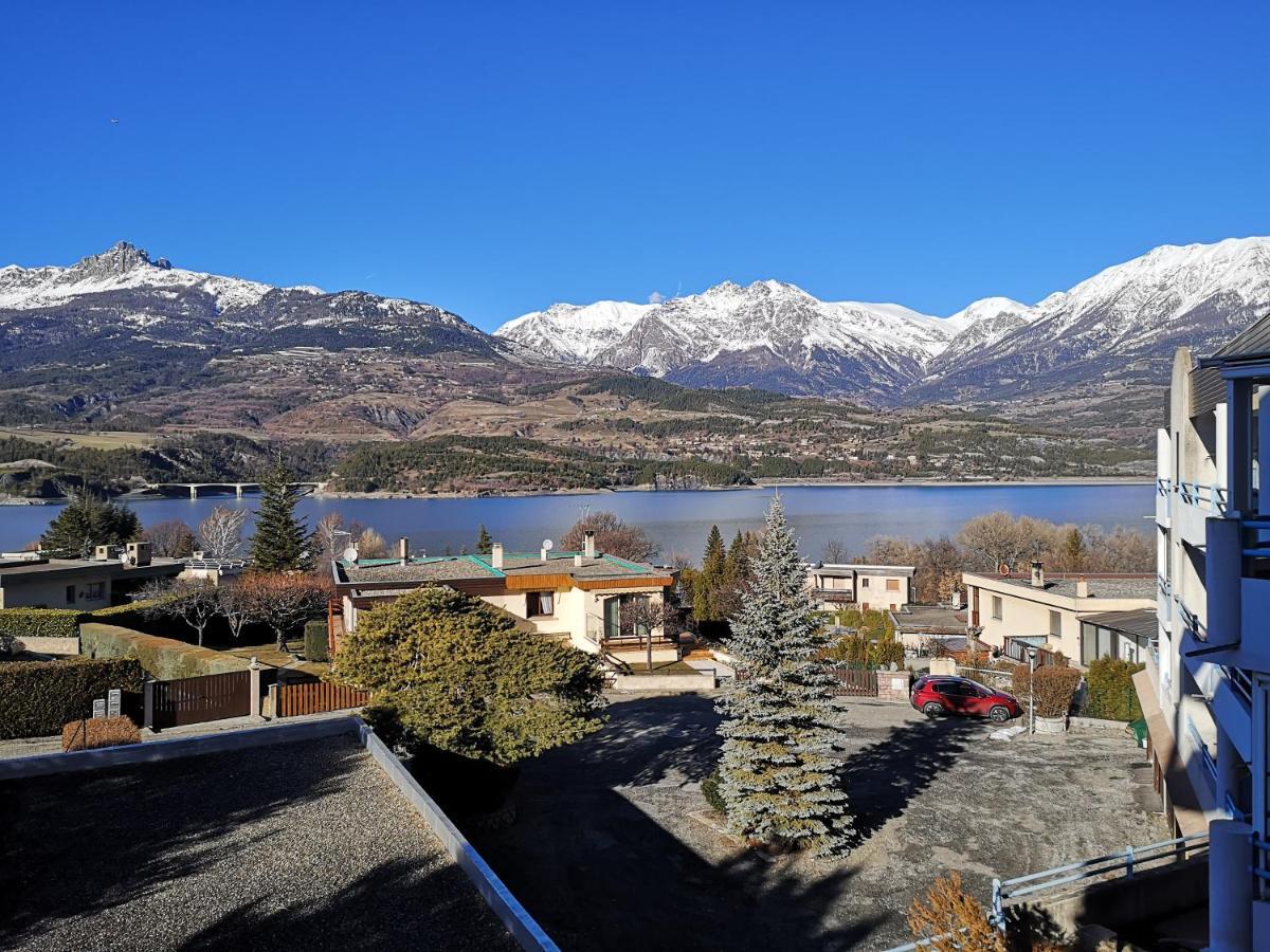 Studio Vue Sur Lac Et Montagne Savines Zewnętrze zdjęcie