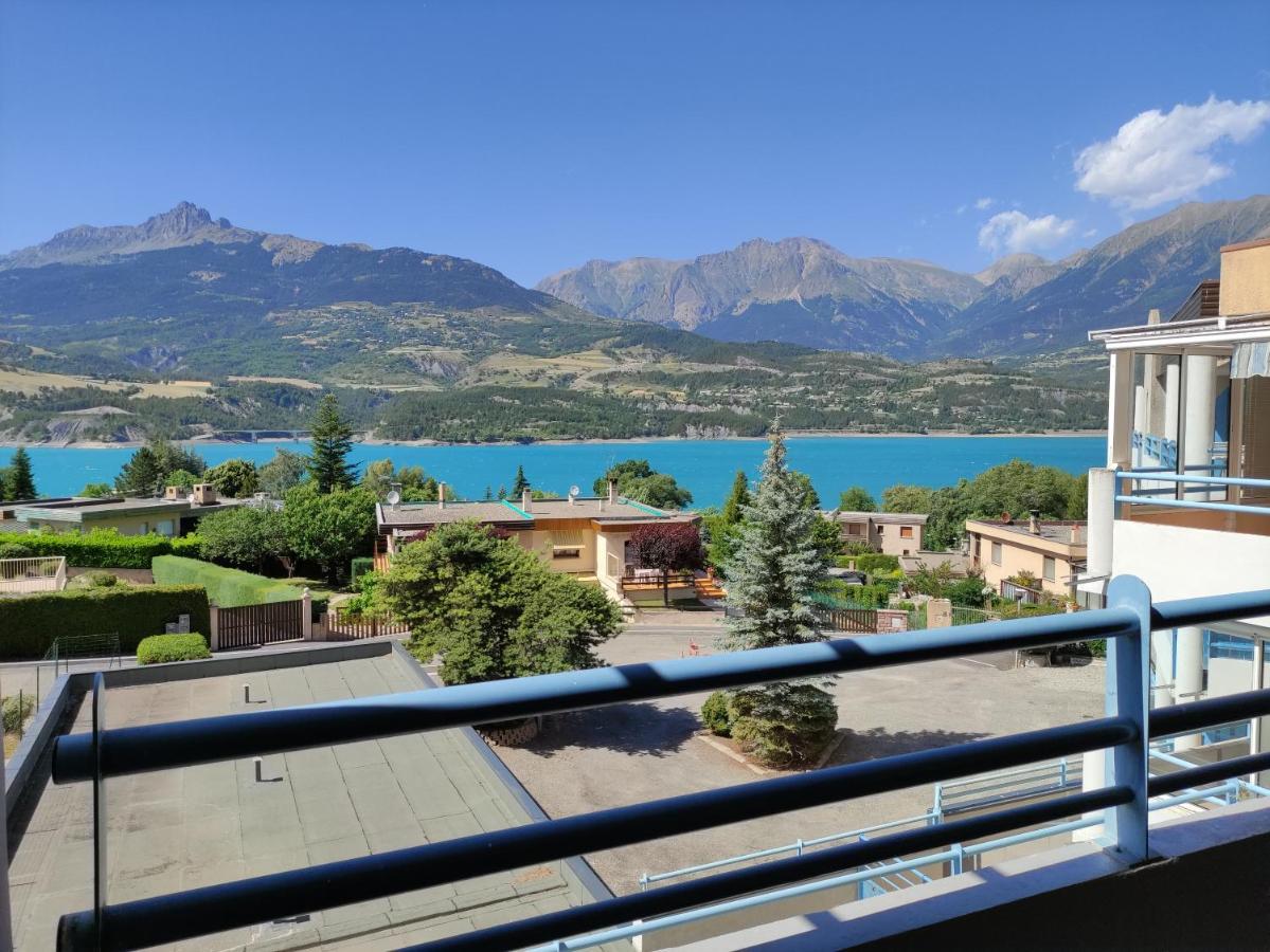 Studio Vue Sur Lac Et Montagne Savines Zewnętrze zdjęcie