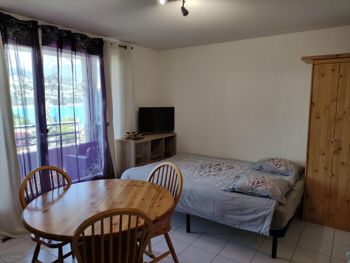 Studio Vue Sur Lac Et Montagne Savines Zewnętrze zdjęcie